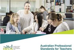 Australian Professional Standards for Teachers