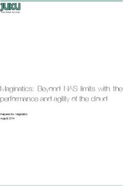 Maginatics: Beyond NAS limits with the performance and agility of the cloud - Prepared for: Maginatics August 2014