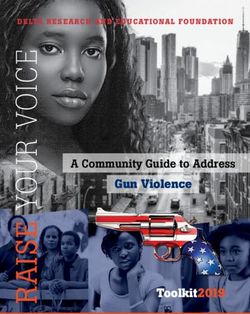 Gun Violence - Toolkit2019 - A Community Guide to Address