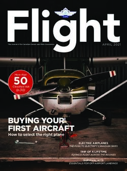 BUYING YOUR FIRST AIRCRAFT - How to select the right plane - Canadian Owners and ...