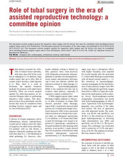 Role of tubal surgery in the era of assisted reproductive technology: a committee opinion