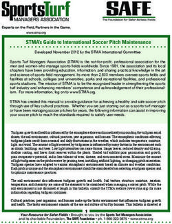 STMA's Guide to International Soccer Pitch Maintenance