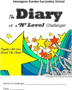 The Diary of a'N' Level Challenger - Serangoon Garden Secondary School