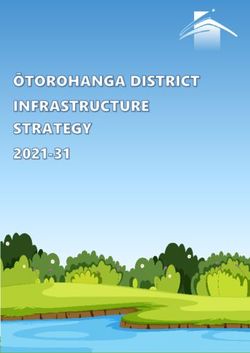 Infrastructure Strategy 2021-2051 - Ōtorohanga District Council