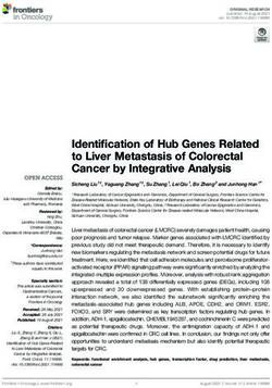 Identification of Hub Genes Related to Liver Metastasis of Colorectal Cancer by Integrative Analysis