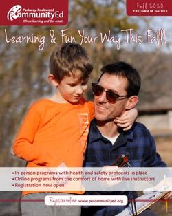 Learning & Fun Your Way This Fall! - Parkway-Rockwood ...