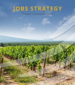 JOBS STRATEGY Greater Cessnock 2036 - Cessnock City Council
