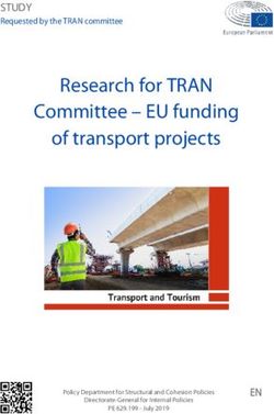 Research for TRAN Committee - EU funding of transport projects - STUDY Requested by the TRAN committee - European Parliament