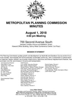 METROPOLITAN PLANNING COMMISSION MINUTES