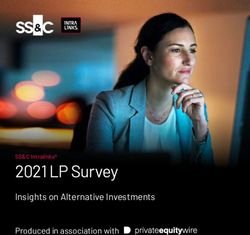 2021 LP Survey Insights on Alternative Investments Produced in association with - Intralinks