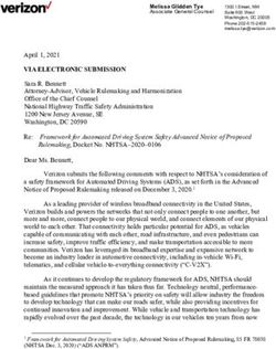 VIA ELECTRONIC SUBMISSION