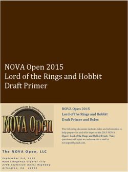 NOVA Open 2015 Lord of the Rings and Hobbit Draft Primer