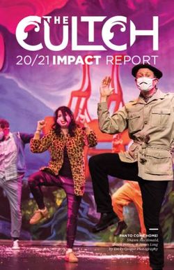 20/21 IMPACT REPORT - The Cultch