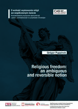 Religious freedom: an ambiguous and reversible notion