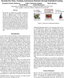 Roomba Pac-Man: Teaching Autonomous Robotics through Embodied Gaming
