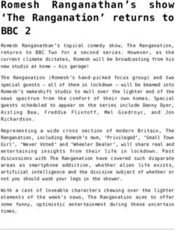Romesh Ranganathan's show 'The Ranganation' returns to - BBC 2