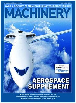 AEROSPACE SUPPLEMENT - Machinery