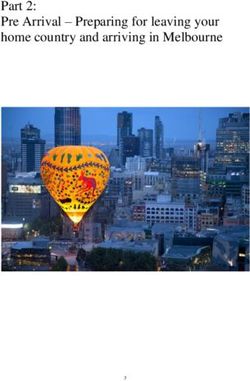 Part 2: Pre Arrival - Preparing for leaving your home country and arriving in Melbourne - ANIBT