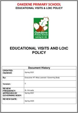 OAKDENE PRIMARY SCHOOL - EDUCATIONAL VISITS & LOTC POLICY - OAKDENE PRIMARY ...