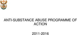 ANTI-SUBSTANCE ABUSE PROGRAMME OF ACTION 2011-2016