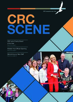 CRC wins Charity Board of the Year Killester Hub Official Opening