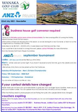 Business house golf convenor required