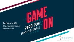FEBRUARY 28 PHARMACOGENOMICS PRESENTATION - 2020 PHARMACY DEVELOPMENT SERVICES - RXGENOMIX