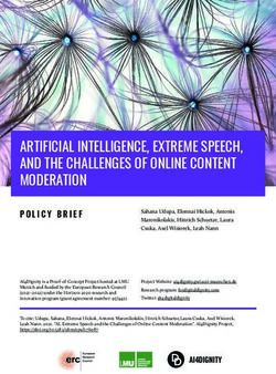ARTIFICIAL INTELLIGENCE, EXTREME SPEECH, AND THE CHALLENGES OF ONLINE CONTENT MODERATION