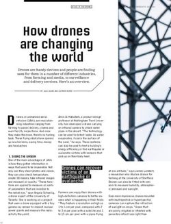 How drones are changing the world - Dynamic Systems Lab