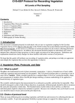 CVS-EEP Protocol for Recording Vegetation