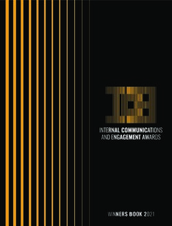 WINNERS BOOK 2021 - Communicate magazine