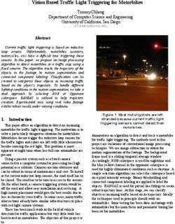 Vision Based Traffic Light Triggering for Motorbikes