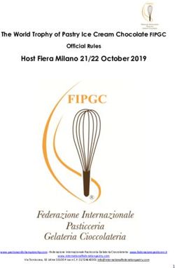 Host Fiera Milano 21/22 October 2019 - The World Trophy of Pastry Ice Cream Chocolate FIPGC - Fiera ...