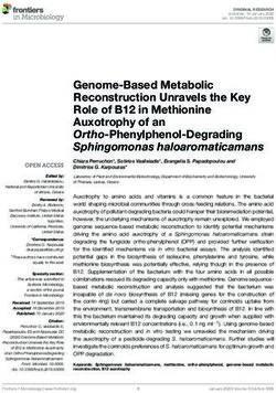 Genome-Based Metabolic Reconstruction Unravels the Key Role of B12 in Methionine Auxotrophy of an Ortho-Phenylphenol-Degrading Sphingomonas ...