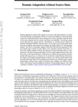 Domain Adaptation without Source Data - arXiv