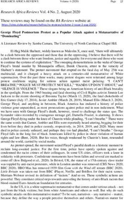 Research Africa Reviews Vol. 4 No. 2, August 2020 These reviews may be found on the RA Reviews website at: ...