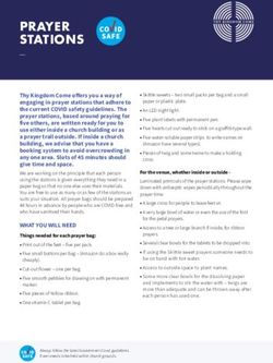 PRAYER STATIONS - Thy Kingdom Come