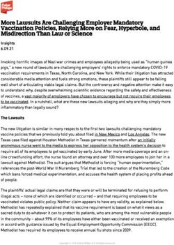 More Lawsuits Are Challenging Employer Mandatory Vaccination Policies, Relying More on Fear, Hyperbole, and Misdirection Than Law or Science