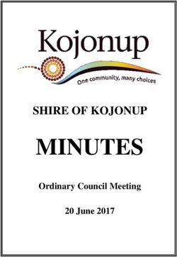 MINUTES SHIRE OF KOJONUP - Ordinary Council Meeting 20 June 2017