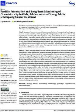 Fertility Preservation and Long-Term Monitoring of Gonadotoxicity in Girls, Adolescents and Young Adults Undergoing Cancer Treatment - MDPI
