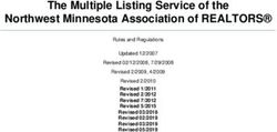 The Multiple Listing Service of the Northwest Minnesota Association of REALTORS - Northwest Minnesota ...