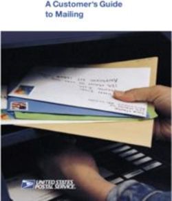 A Customer's Guide to Mailing