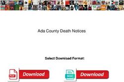 Ada County Death Notices - Otahuhu Health Centre