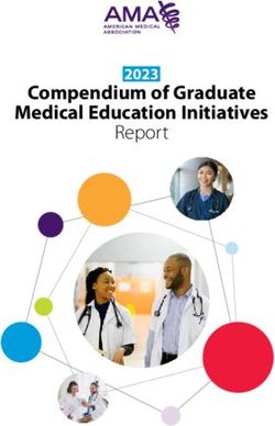 Compendium of Graduate Medical Education Initiatives - Report 2023