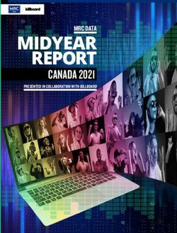 MIDYEAR REPORT CANADA 2021 - MRC DATA - Billboard