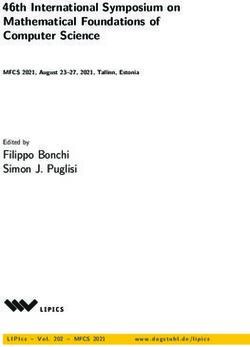 46th International Symposium on Mathematical Foundations of Computer Science - Filippo Bonchi Simon J. Puglisi - Schloss Dagstuhl