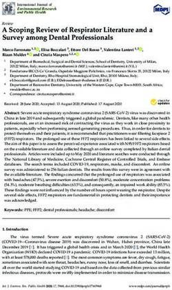 A Scoping Review of Respirator Literature and a Survey among Dental Professionals - MDPI