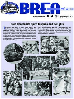 Brea Centennial Spirit Inspires and Delights - City of Brea