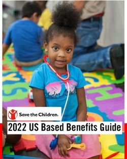 2022 US Based Benefits Guide - Save the Children