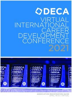 2021 VIRTUAL INTERNATIONAL CAREER DEVELOPMENT CONFERENCE - ASSOCIATION REGISTRATION GUIDE APRIL 19-23 | VIRTUAL - DECA